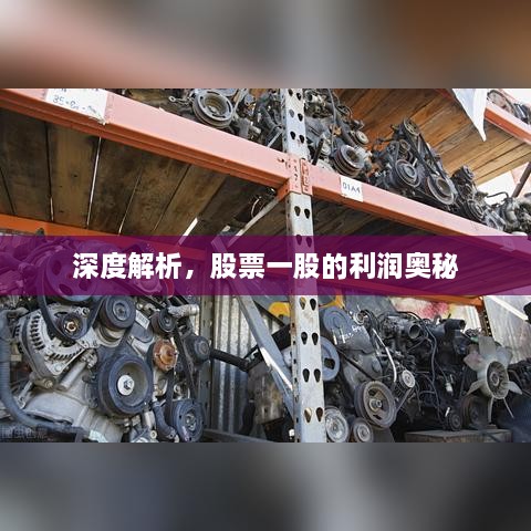 深度解析，股票一股的利潤奧秘