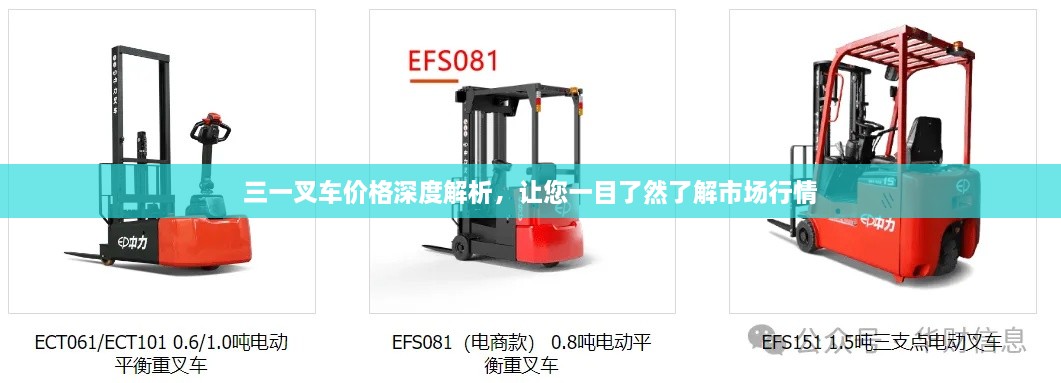 三一叉車價格深度解析，讓您一目了然了解市場行情