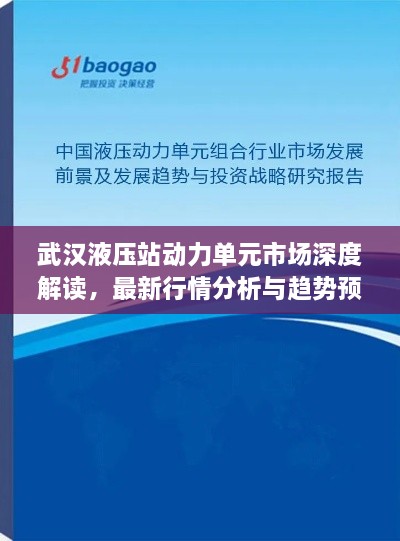 武漢液壓站動(dòng)力單元市場(chǎng)深度解讀，最新行情分析與趨勢(shì)預(yù)測(cè)